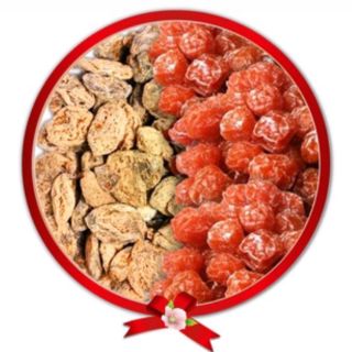 ( MIỄN SHIP Ở HCM) 500G Xí muội Thái đỏ và 500G Ô liu Ko hạt siêu ngon, chất lượng( mứt/ tết/ đào/ đà lạt/ thập cẩm)