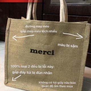 Túi cói Merci