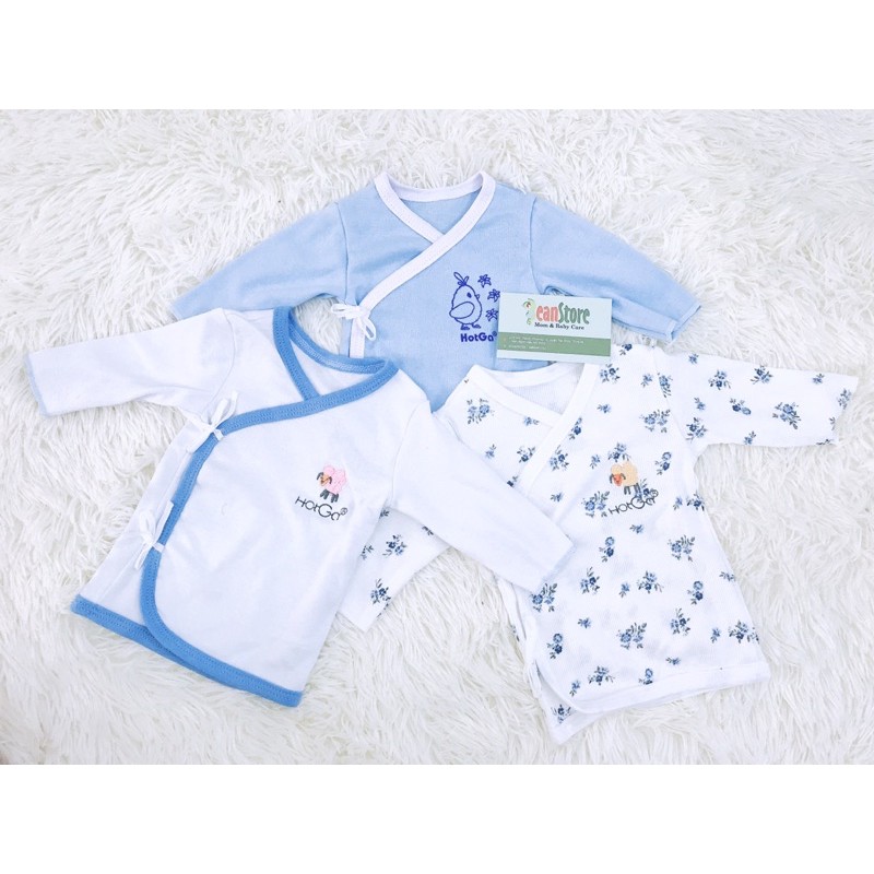 Áo lẻ cột dây Hotga cho bé 0-5m