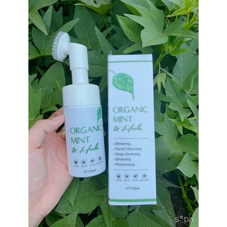 SỮA RỬA MẶT BẠC HÀ ORGANIC