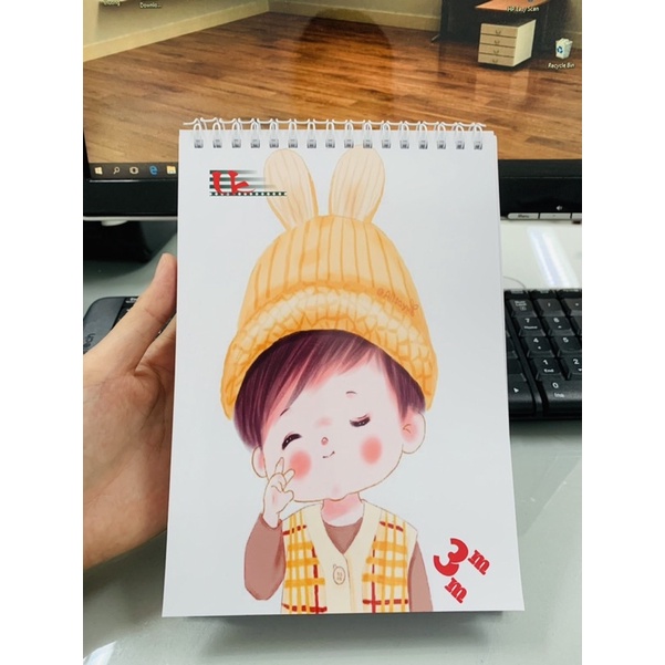 Sổ luyện chữ đẹp kích thước a5