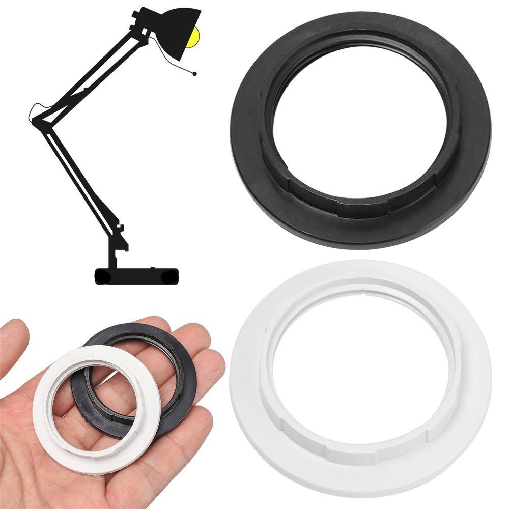 Chuôi Bóng Đèn E27 Bằng Nhựa Màu Trắng / Đen Siêu Bền Tiện Dụng Giá Đỡ