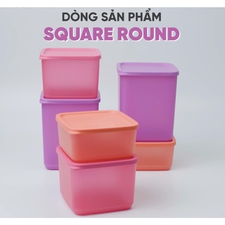 Bộ Hộp Bảo Quản Thực Phẩm Square Round