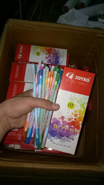 20 cây bút bi nến dài Joyko loại 1