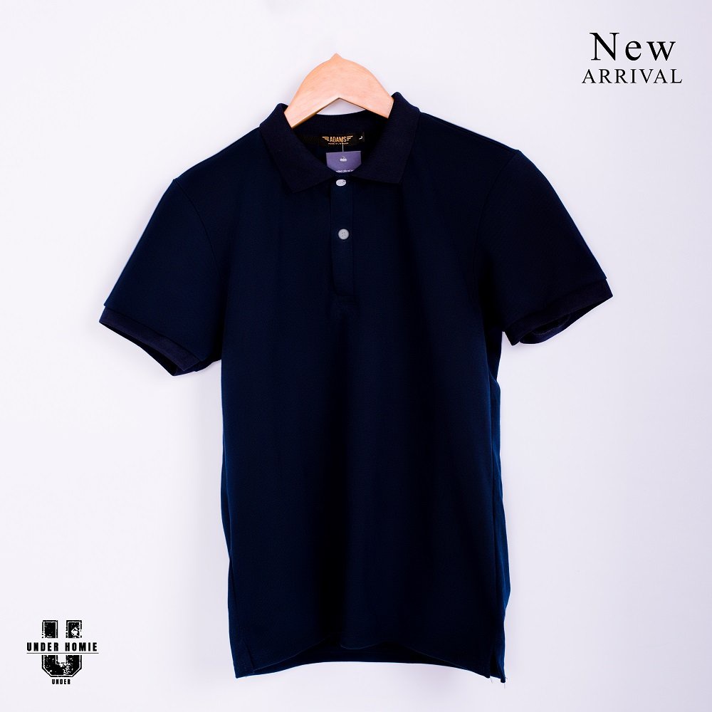 Áo thun Polo Nam, màu XANH THAN dệt chất cotton cá sấu co giãn 2 chiều, phong cách sang trọng cao cấp chuẩn form Slimfit