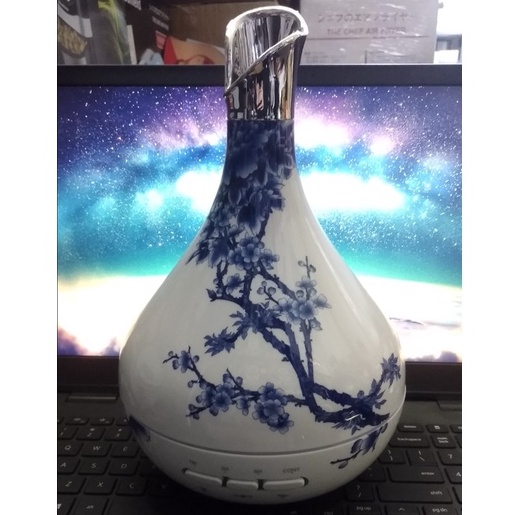 Máy phun sương khuếch tán tinh dầu AROMA Hoa Phú Quý Cảm biến thân nhiệt - hẹn giờ - tự động ngắt khi hết nước