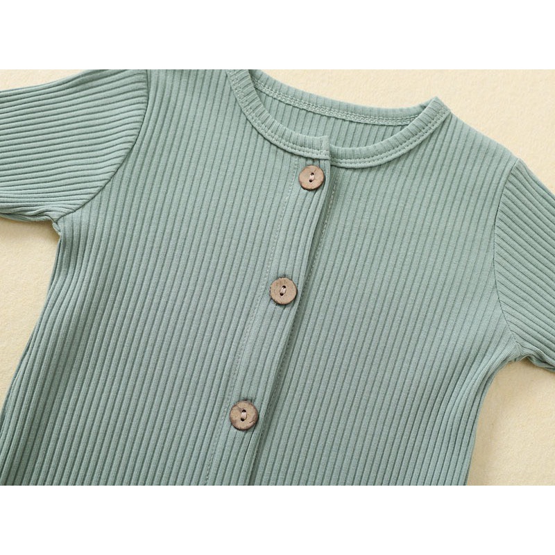 Body len quần dài Bodysuit liền thân thu đông cho bé trai bé gái Hàng Quảng Châu cao cấp