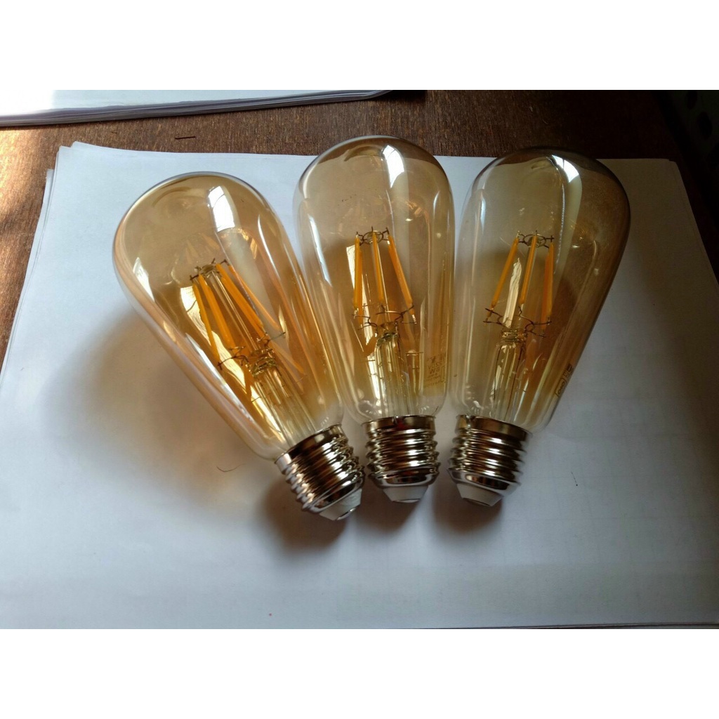 bóng đèn trang trí edison st64 4w dùng trang trí quán cà phê nhà hàng decor nội thất thay đèn chùm