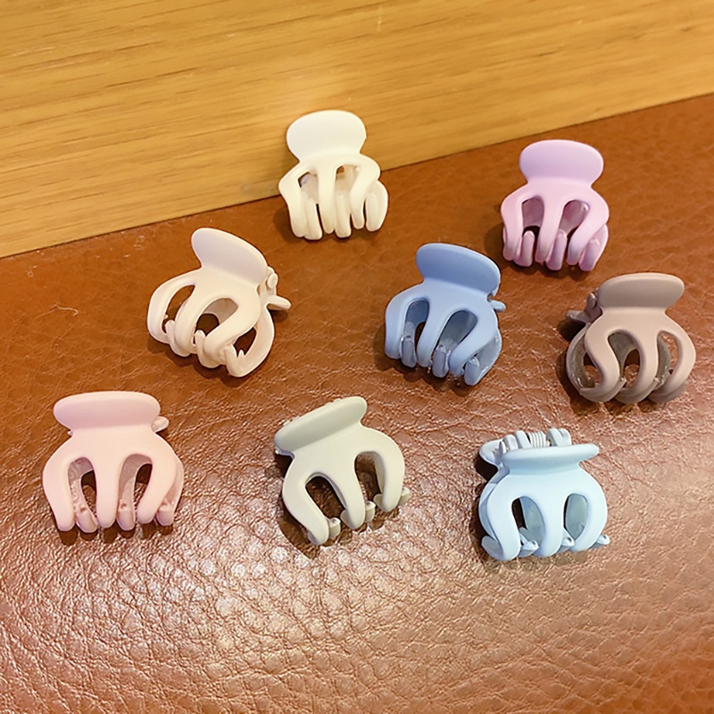 Kẹp Tóc Càng Cua Mini Nhiều Màu Sắc Dễ Thương