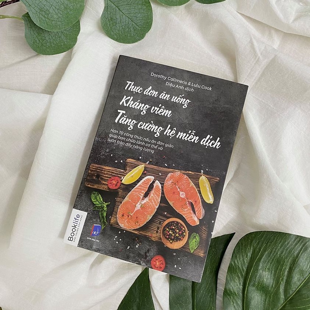 Sách - Thực Đơn Ăn Uống Kháng Viêm Tăng Cường Hệ Miễn Dịch