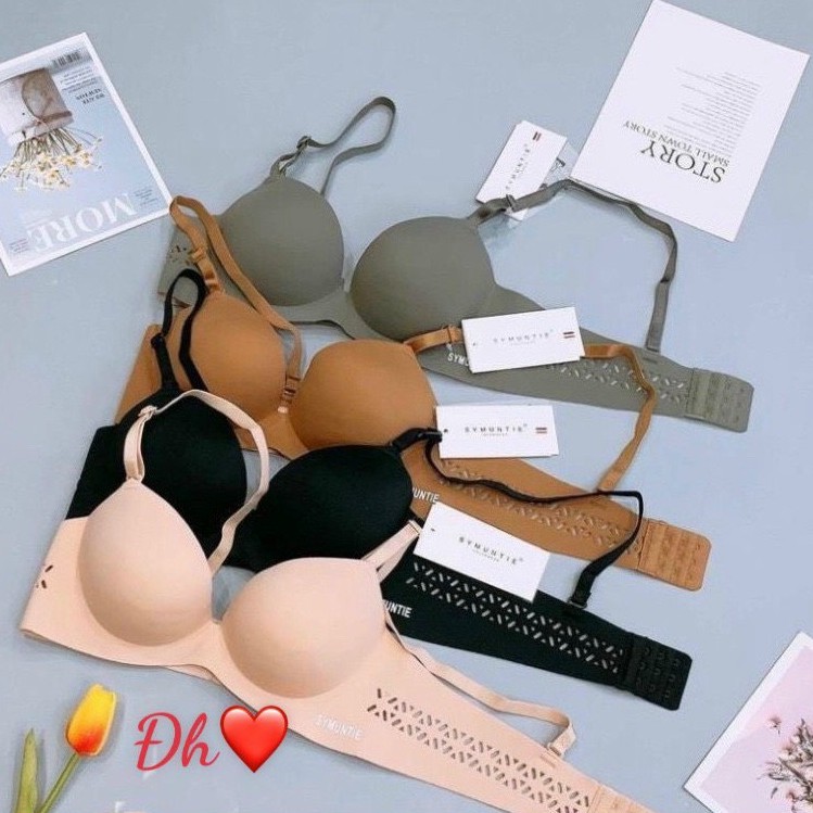 Áo ngực su ko gọng dây cắt laze có bàn tay nâng ngực S30