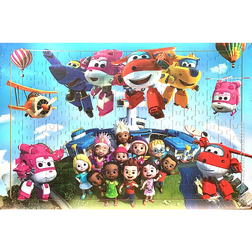 Tranh Ghép Hình Cho Bé 200 Mảnh, Giúp Phát Triển Tư Duy Toàn Diện Cho Bé, Bộ Xếp Hình Gỗ - Baby Ruby