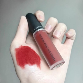 Son kem lì Mac Powder Kiss Liquid Lipcolor Devoted Chili