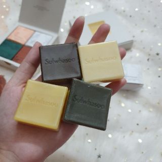 Set 4 soap rửa mặt mini 25g Sulwhasoo
