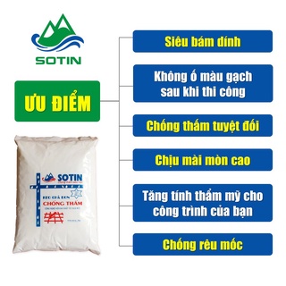 Keo chà ron chống thấm (Nhà mới với SOTIN)