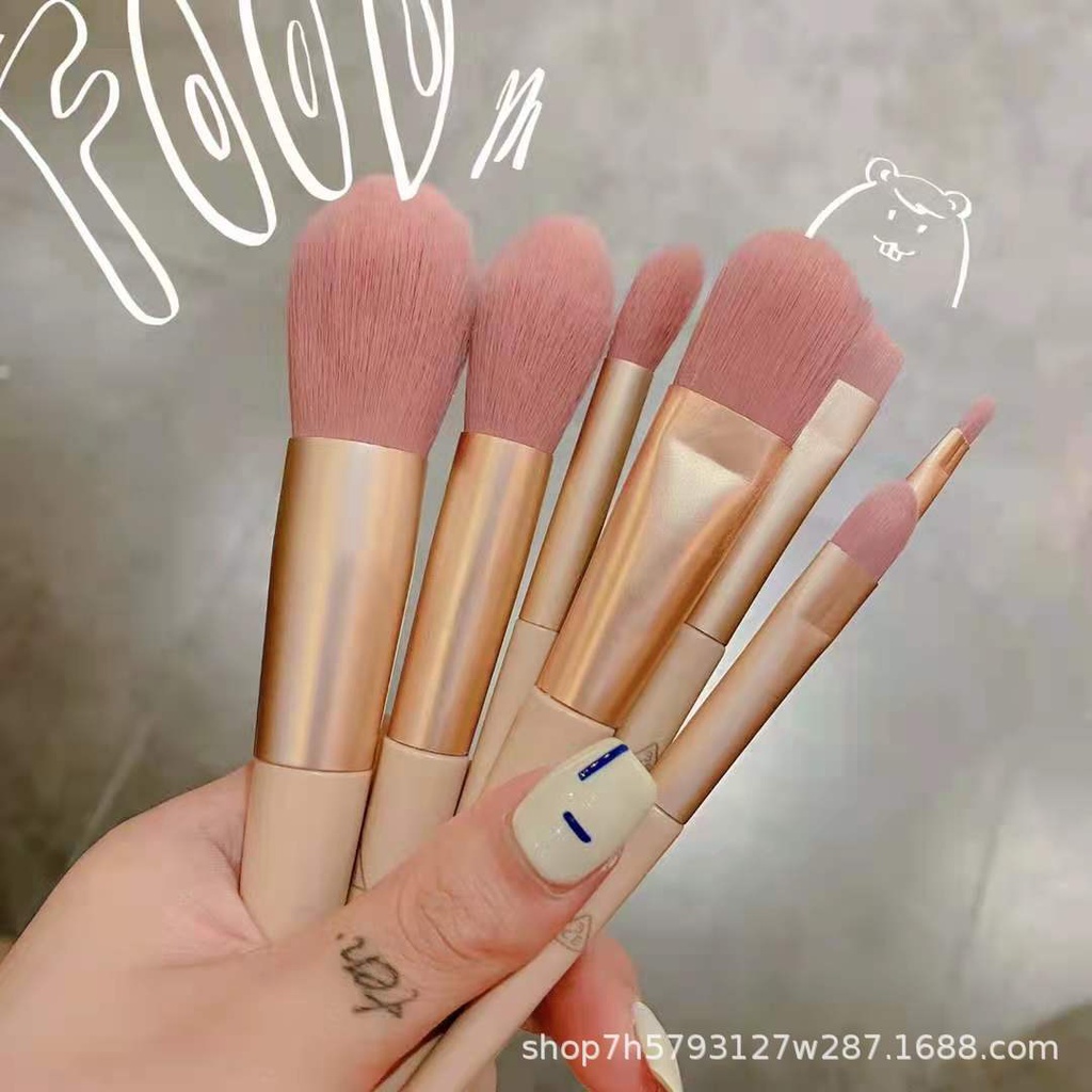 Set Cọ Trang Điểm 3CE Siêu Mềm Mại Họa Tiết Hoa Anh Đào Xinh Xắn
