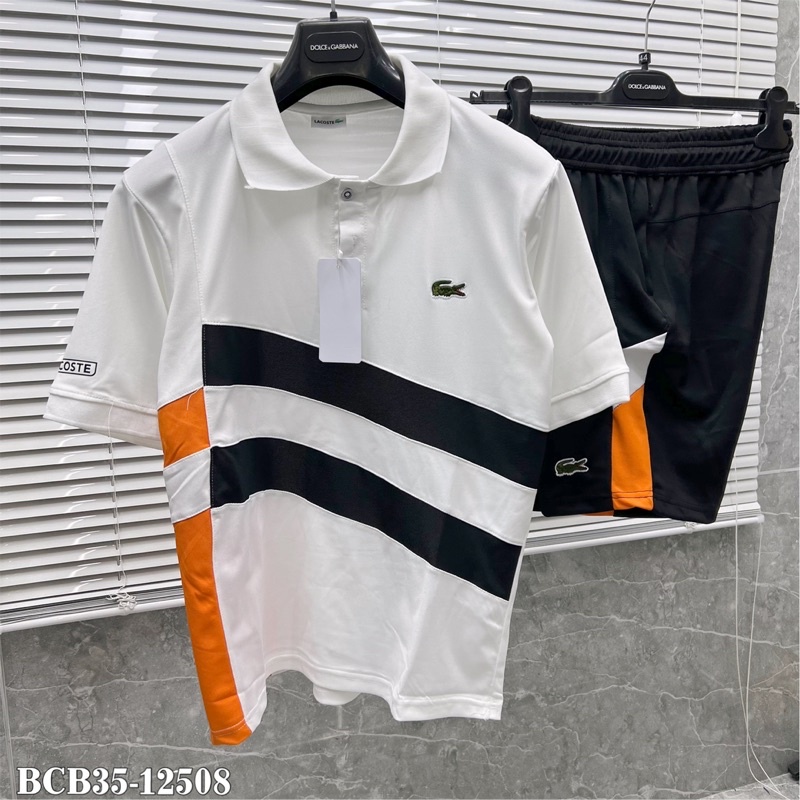 Bộ Thể Thao Nam Lacoste Phối Màu - Bộ Lacotes Nam Gai Cao Cấp