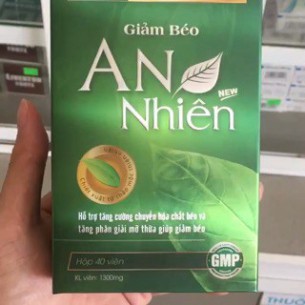 [Chính Hãng Tại Nhà Thuốc] Giảm Béo Thiên Nhiên An Nhiên An Toàn - Hiệu Quả 60 viên