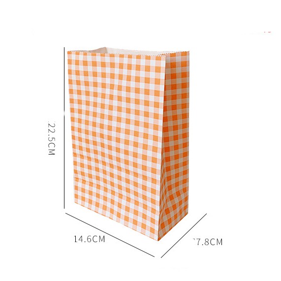 Túi Giấy Mini Đựng Quà Tặng, Vật Nhỏ Cute Hình Caro Gingham Màu | BigBuy360 - bigbuy360.vn