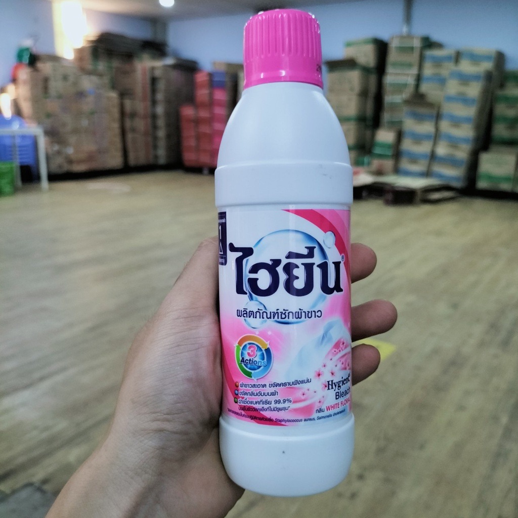 Nước Tẩy Quần Áo Trắng Và Màu Hygiene Thái Lan 250ml