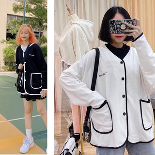 Áo khoác Cardigan END PAYCE 2 TÚI VIỀN nỉ da cá ULLZANG Hot Hit - VIETCENTRE