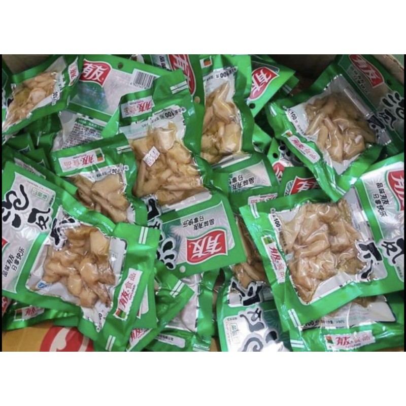 CHÂN GÀ CAY YUYU 100GR🌶