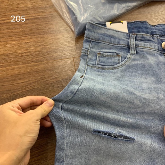 Quần bò baggy rách gấu | BigBuy360 - bigbuy360.vn