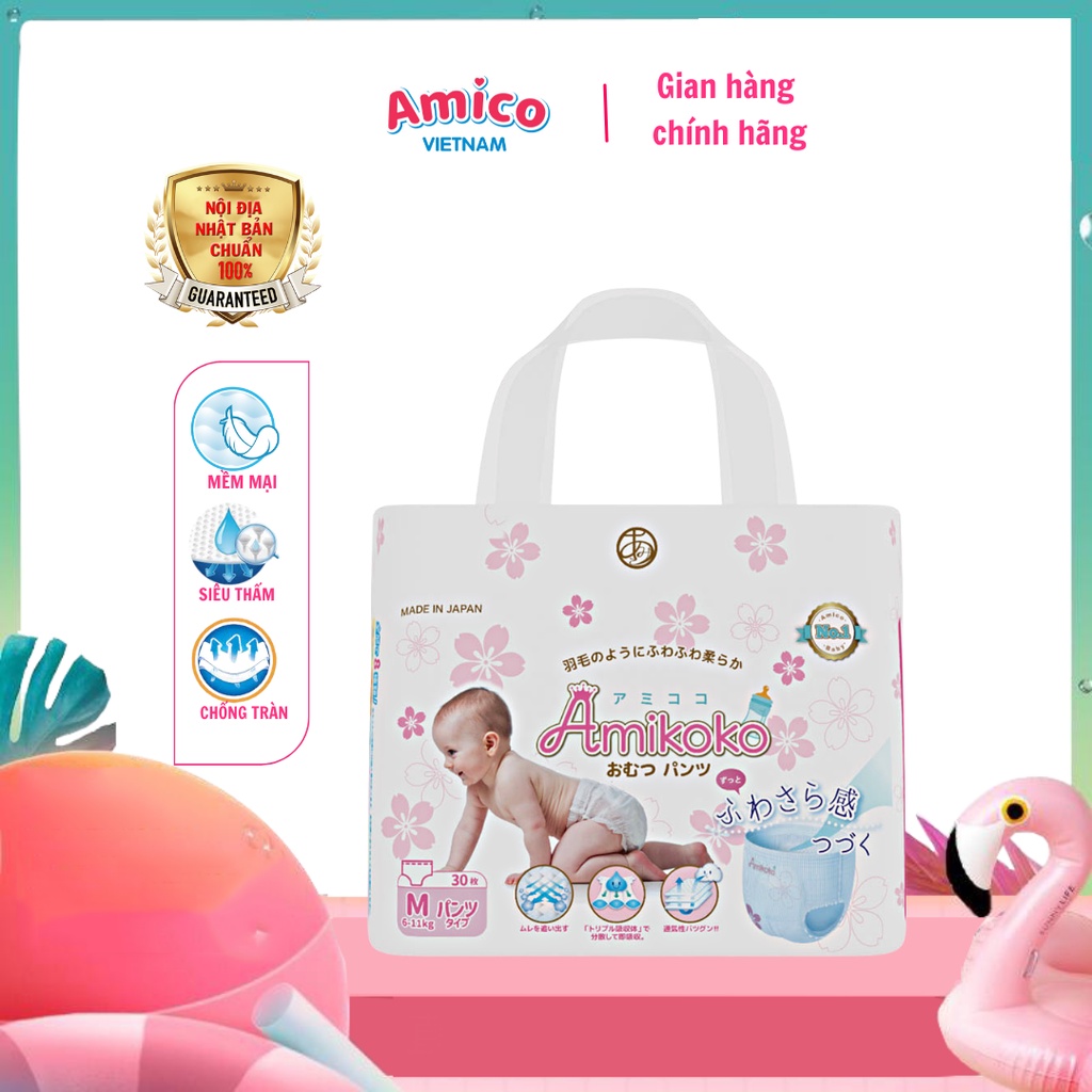 Tã quần AMIKOKO M30 (6-11kg) - 5M