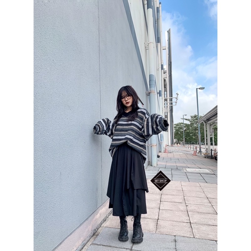 Áo len hoạ tiết vintage | BigBuy360 - bigbuy360.vn