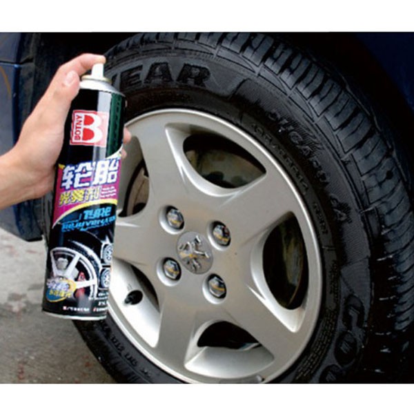 Lọ xịt vệ sinh, Làm Sạch Dưỡng Lốp Ô Tô Dạng Bọt Botny - B1107