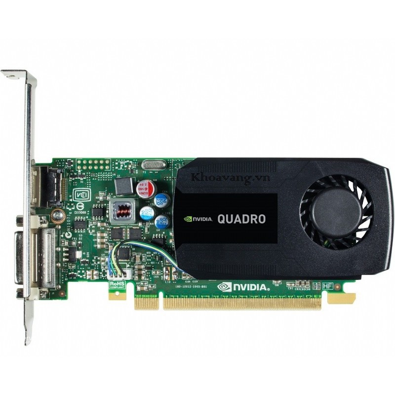 Card Quadro fermi K600 1Gb-128bit GDDR3/ CUDA Cores 192 21