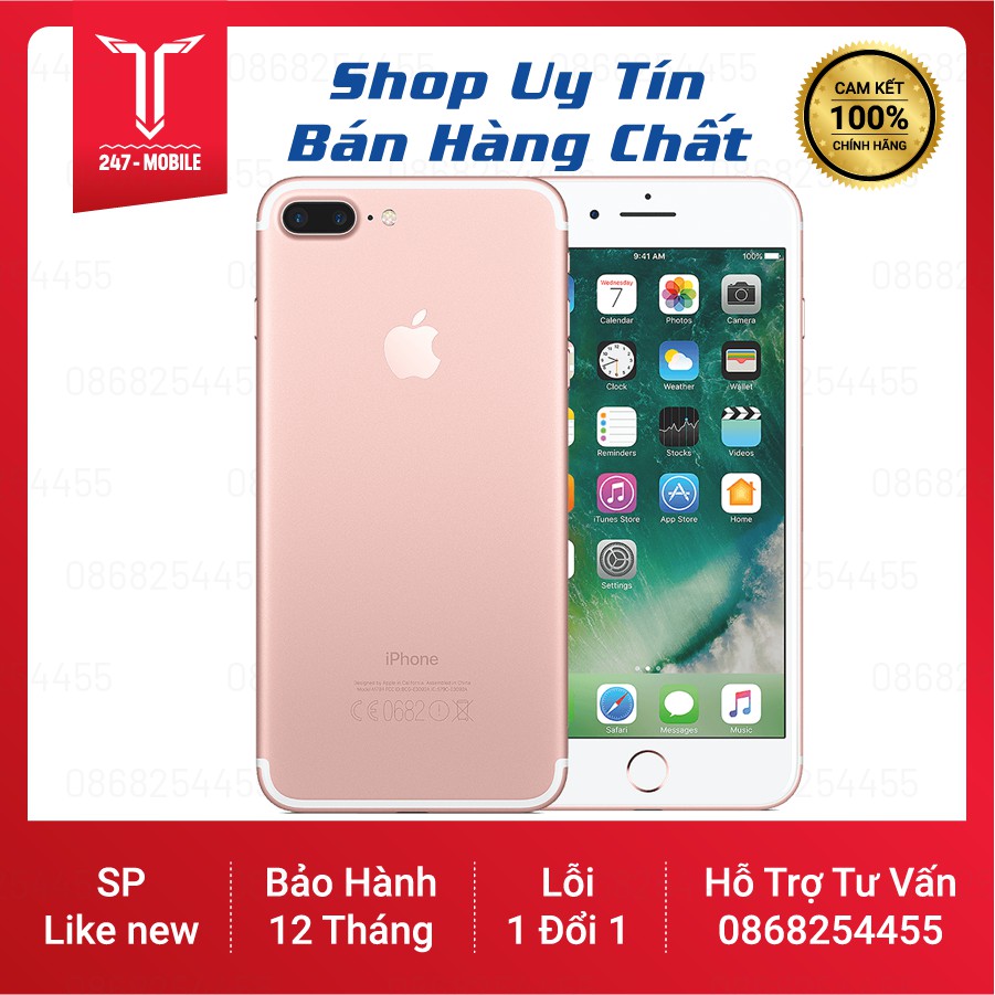Điện thoại iPhone 7 Plus 32Gb Quốc Tế ✅ FreeShip✅ Mới 99% Bảo Hành 12 Tháng | BigBuy360 - bigbuy360.vn