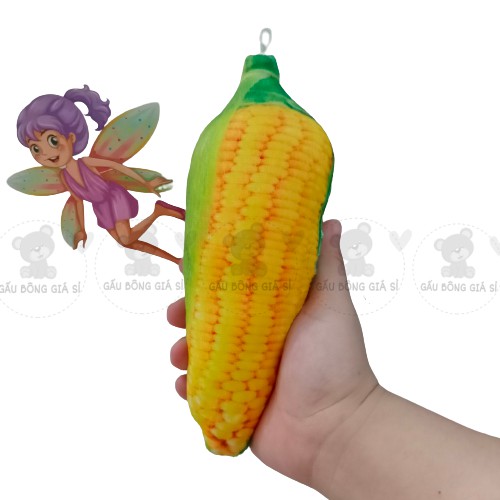 GẤU BÔNG TRÁI BẮP 25CM