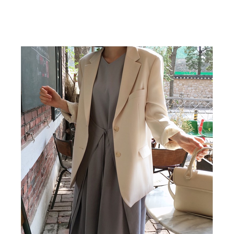 【Trong kho】Áo khoác Blazer phong cách retro Hàn Quốc hợp thời trang | BigBuy360 - bigbuy360.vn