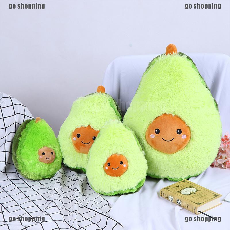 {go shopping}Soft Stuffed Animals Avocado Pillow Doll Plush Toys Xmas Birthday Gift