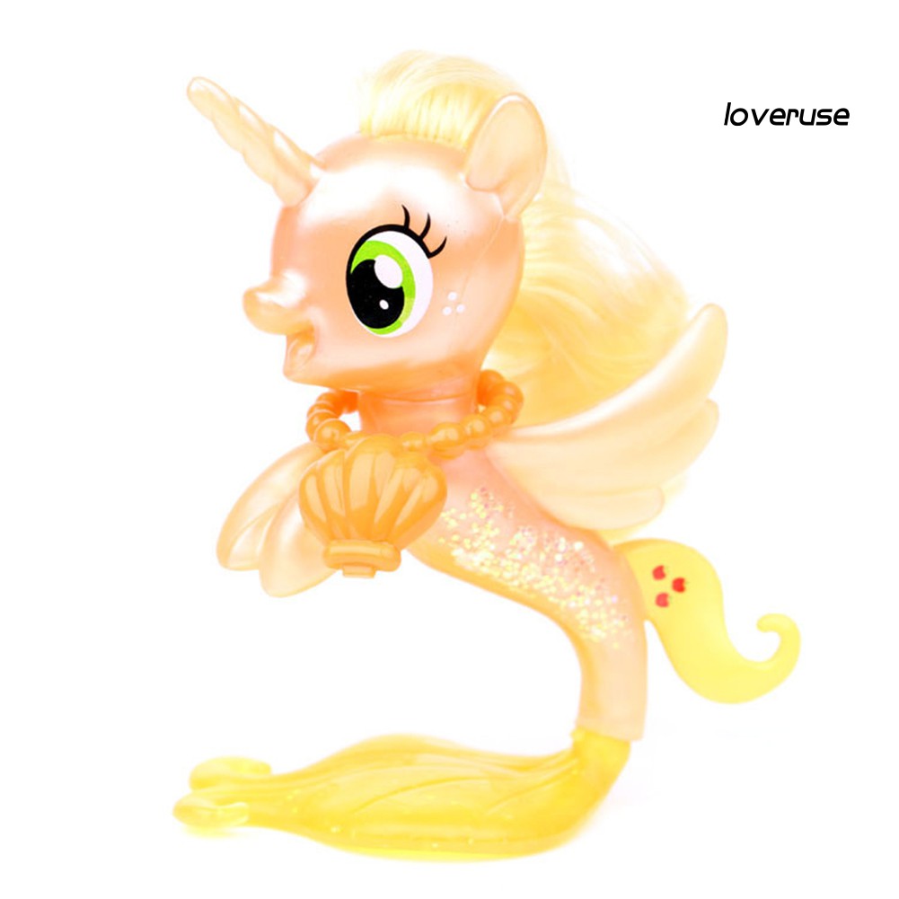 Kẹp Tóc Thiết Kế Đơn Giản Tiện Dụng♧Set 6 Đồ trang trí Nhân Vật Phim Hoạt Hình My Little Pony