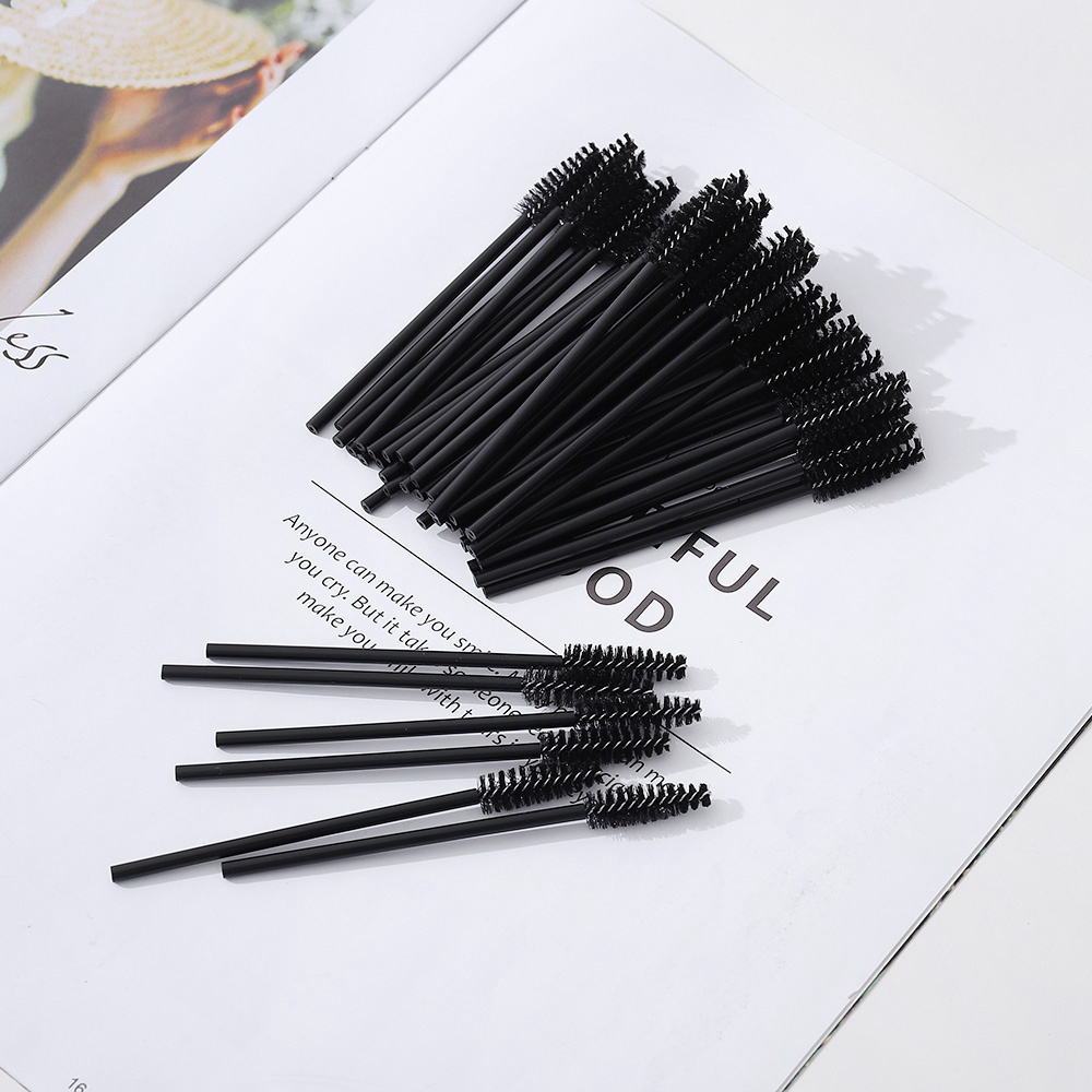Set 50 Cọ Chải Lông Mi/Lông Mày Dùng Một Lần Tiện Dụng