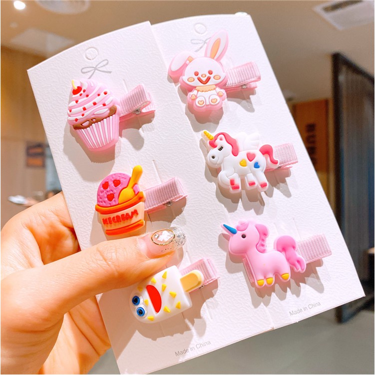 SET KẸP TÓC HÌNH THỎ NGỘ NGHĨNH CHO BÉ HÀNG CAO CẤP MIMI SHOP