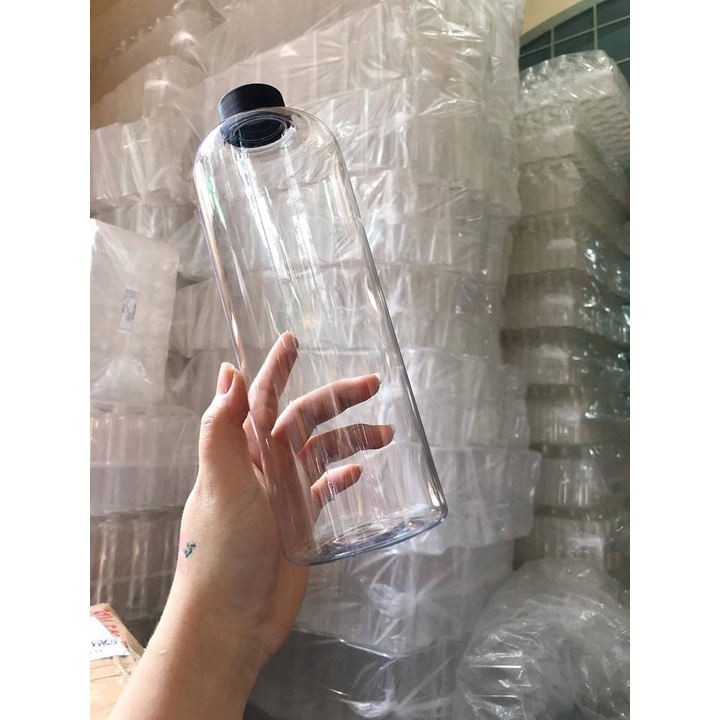 CHAI PET NHỰA 1 LÍT DÀY CAO CẤP