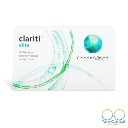 Kính áp Tròng Clariti Elite 1 Month UV blocking 3 lenses Coppervision