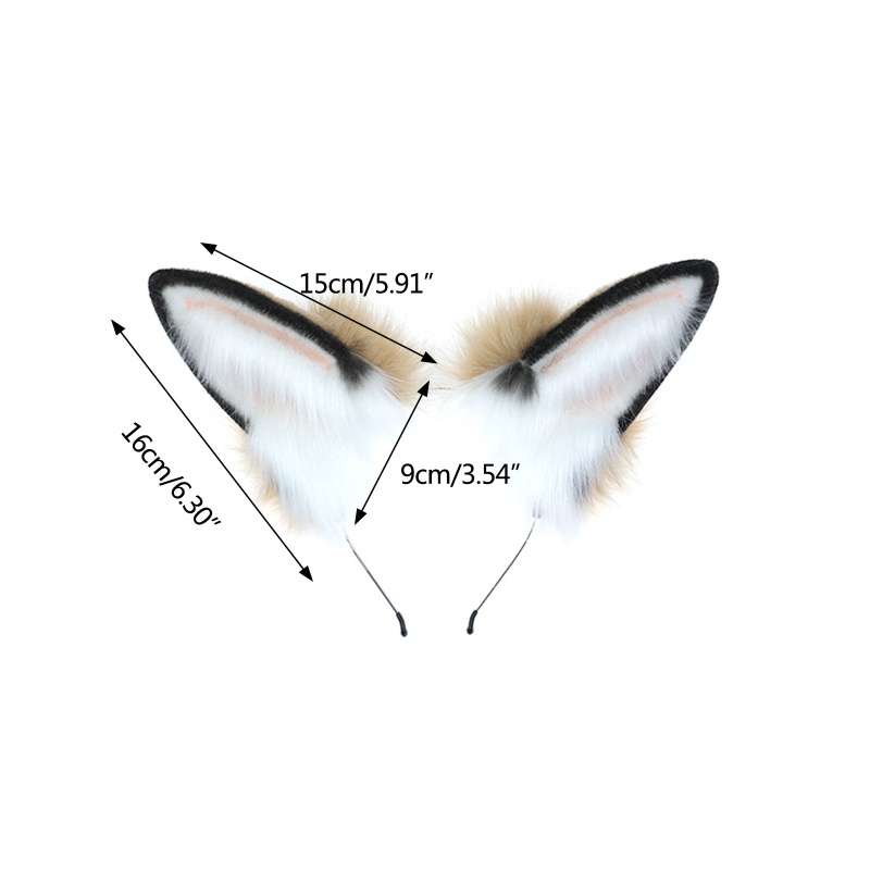 Băng Đô Tai Thỏ Nhồi Bông Đáng Yêu Dành Cho Hóa Trang Hàng Ngày