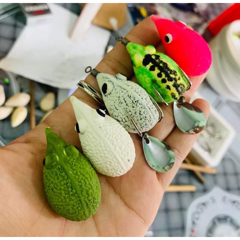 MỒI CÂU LURE_NHÁI HƠI CHUỘT SÓC