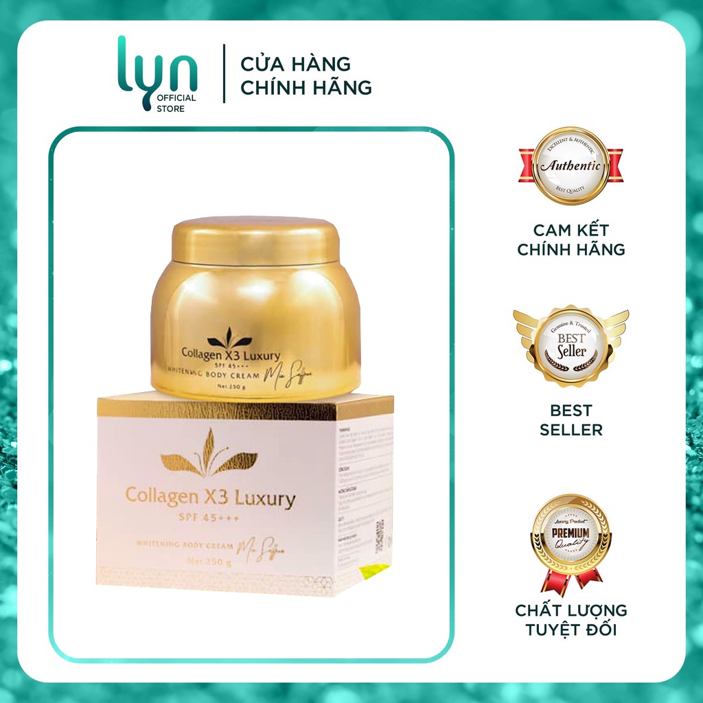 Kem Body Collagen X3 Luxury - Body Colagen X3 - Công ty Mỹ Phẩm Đông Anh