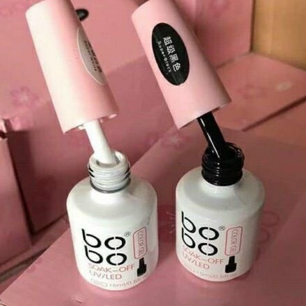 [Hoả tốc] Một Chai Sơn Gel Màu Đen BoBo chính hãng chất sơn siêu đặt mướt bao test N.P Nails