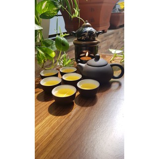 [HOT SALE] Bộ Ấm Chén Tử Sa Gốm Sứ Bát Tràng