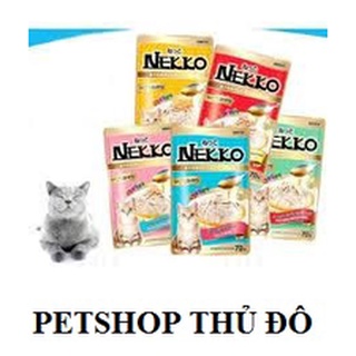 Pate mèo nekko phân loại 16 vị phong phú