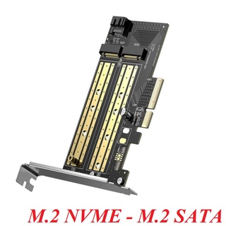 Ugreen 70504 card chuyển pci-e sang m.2 nvme - m.2 sata cm302