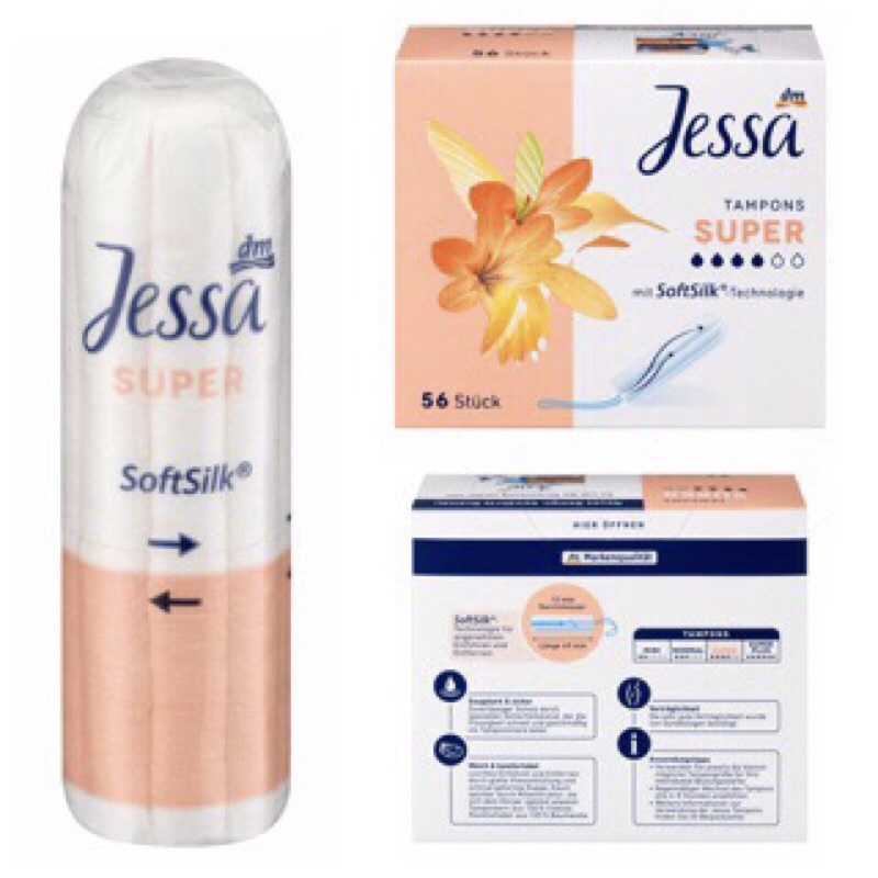 Tampon Jessa super 4 giọt 56 nút