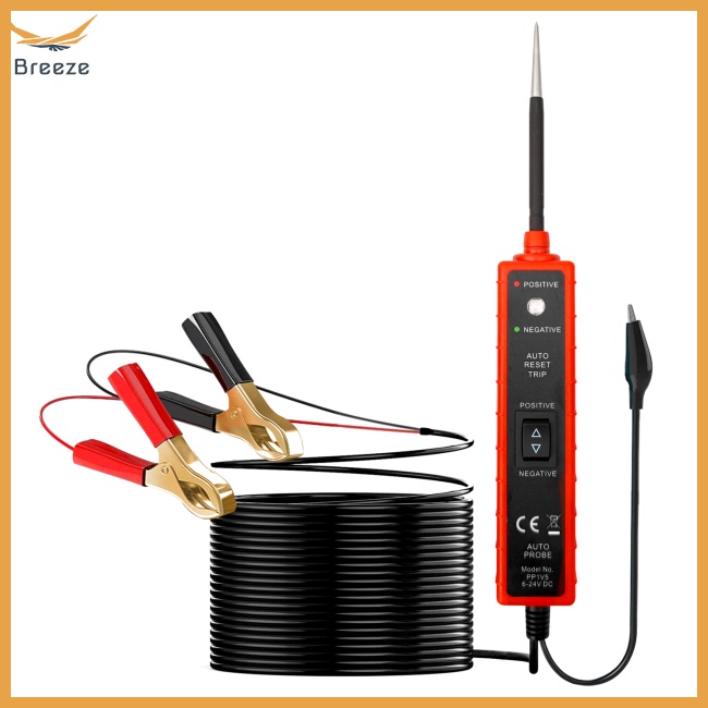 breeze Car Multifunctional Test Pen Automotive 6-24v Auto Probe 12v Power Circuit Electrical Tester