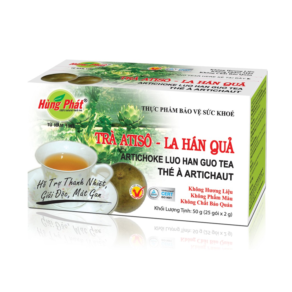 Trà Atiso La Hán Quả - Artichoke Luo Han Guo Tea